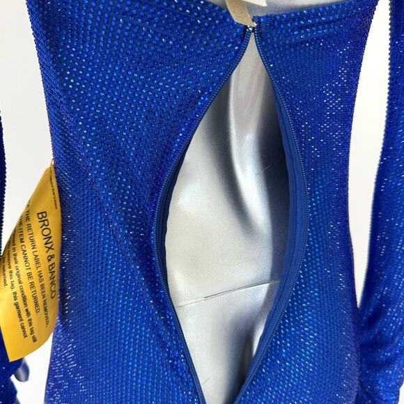 NWT!!! Bronx and Banco Margaux Diamante Gown size 6 US Authentic - Picture 8 of 13